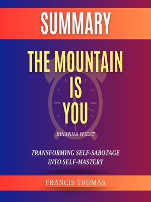 cover image of Study Guide of the Mountain Is You by Brianna Wiest